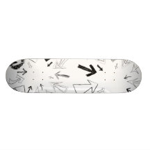 Flechas Doodled Monopatín Personalizado