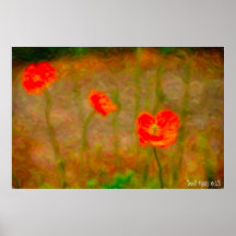 Fleur de Tres- Watercolor Impresiones