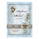 Fleur di Lys Damask vs2 - invitación del boda