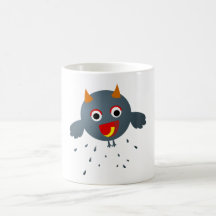 fliegendes Regenmonster flying rain monster Tasse