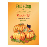 Fling de la caída de la generosidad del otoño invitación