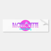 Fling final de Bachelorette Pegatina De Parachoque