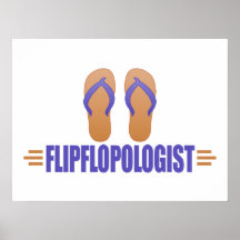 Flips-flopes divertidos impresiones