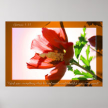Flor 1 de la génesis posters