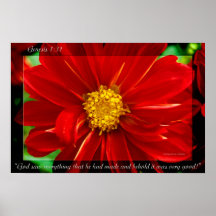 Flor 46 de la génesis posters