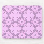 Flor abstracta - Mousepad rosado Alfombrillas De Ratón
