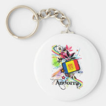 Flor Andorra Llavero