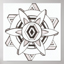 flor artificial posters