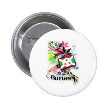 Flor Burundi Pins