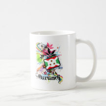 Flor Burundi Tazas De Café