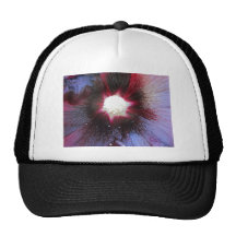 Flor colorida del primer gorros bordados