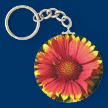 flor combinada llaveros