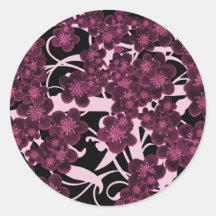 Flor de cerezo pegatina
