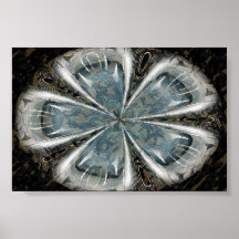Flor de cristal posters