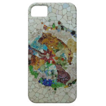 Flor de Gaudi iPhone 5 Case-Mate Fundas