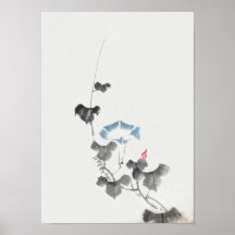 flor de la correhuela del 葛飾北斎, Hokusai Posters
