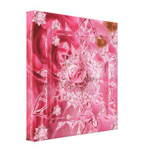 Flor de la primavera - lona envuelta lona estirada galerías