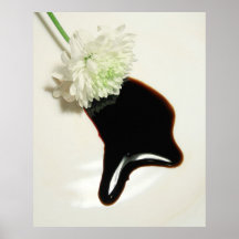 Flor de la sangría impresiones