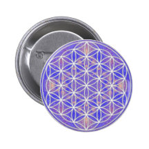 Flor de la vida (color 3) pins