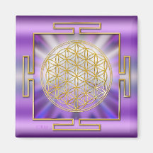 Flor de la vida Yantra Imán