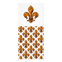 Flor de lis de Halloween Lonas