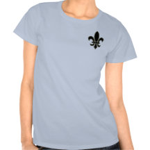 flor de lis - gótica camisetas