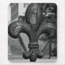 Flor de lis Mousepad Alfombrilla De Raton