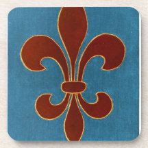 Flor de lis posavasos