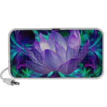 Flor de loto púrpura y su significado notebook altavoz