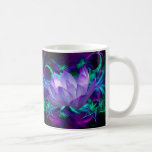 Flor de loto púrpura y su significado taza