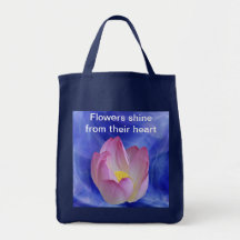 Flor de loto sincera bolsa