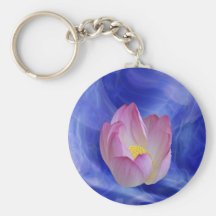 Flor de loto sincera llaveros personalizados