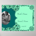 Flor de Lotus (alheña) (trullo) Poster
