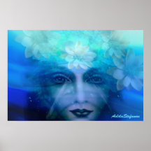 Flor de Lotus de Adela Stefanov Posters