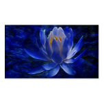 Flor de Lotus y su significado Plantillas De Tarjetas De Visita