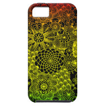 Flor de Rasta iPhone 5 Case-Mate Carcasas
