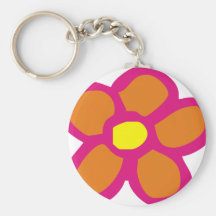 Flor del estallido llavero
