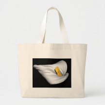 FLOR DEL GM BOLSA LIENZO