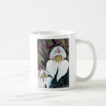 Flor del iris tazas de café
