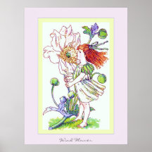 Flor del viento impresiones
