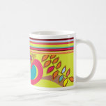 Flor feliz mug2 taza