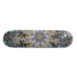 Flor galáctica tabla de patinar