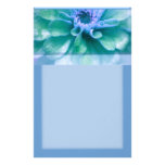 Flor hermosa del Zinnia Papelería Personalizada