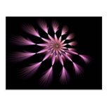 Flor I - Postal del arte del fractal