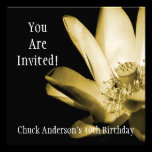 Flor imponente invitaciones