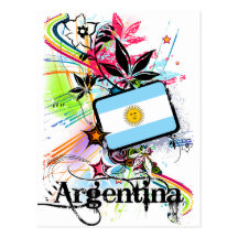 Flor la Argentina Postal