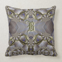 Flor Letter´´ de Kissen `` Barock Almohada