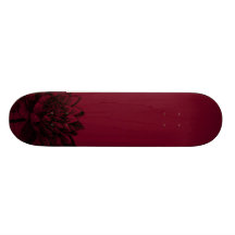 Flor marrón patines personalizados