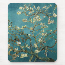 Flor Mousepad de la almendra