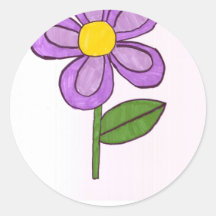 Flor Pegatina